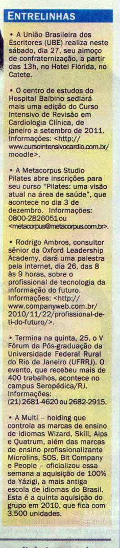 Especializa��o em Pilates na Metacorpus