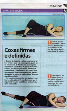 Coxas firmes e definidas