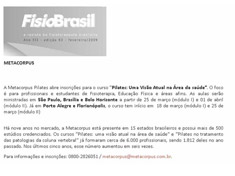 Revista Fisio Brasil